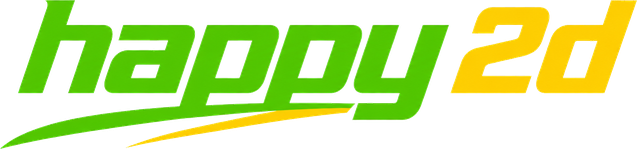 happy 2d logo